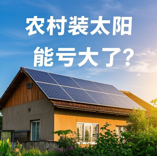 農(nóng)村裝中國(guó)太陽能知名品牌虧大了?這3種情況安裝前必看