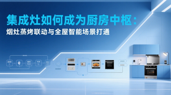 著名集成灶品牌如何成為廚房中樞：煙灶蒸烤聯(lián)動與全屋智能場景打通