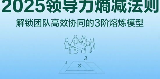2025領(lǐng)導(dǎo)力熵減法則：解鎖團(tuán)隊高效協(xié)同的3階熔煉模型