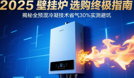 2025壁掛爐選購終極指南：揭秘全預混冷凝技術省氣30%實測避坑