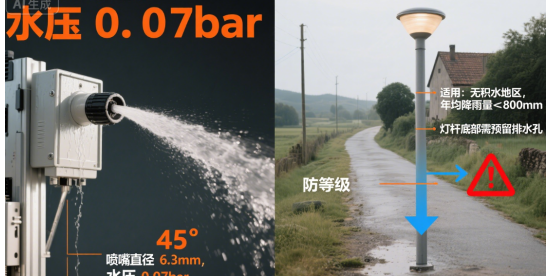 暴雨季必看!知名太陽能路燈品牌防水等級選購指南